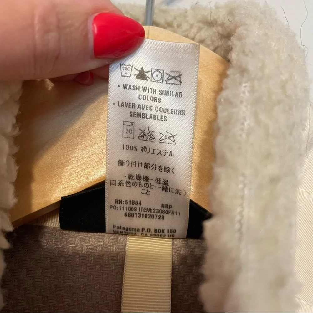 PATAGONIA Vintage Women’s Retro X Classic Fleece Vest - Picture 7 of 10